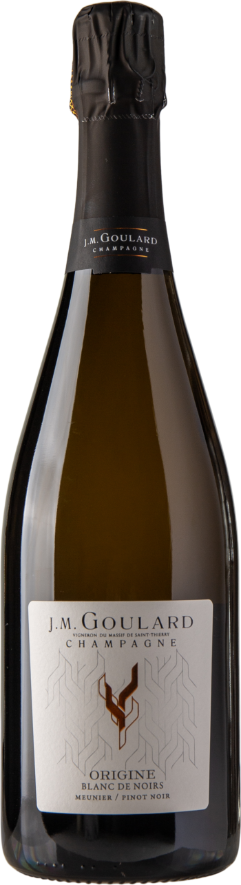 Champagne Origine Blanc de Noirs Extra Brut Organic, AOP, Champagne JM Goulard