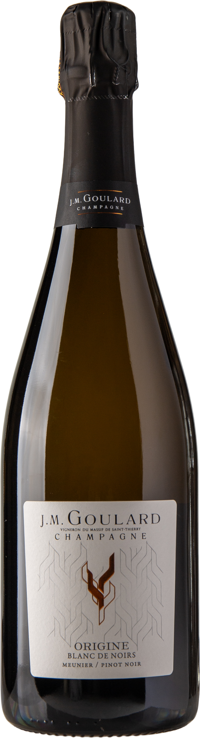 Champagne Origine Blanc de Noirs Extra Brut Organic, AOP, Champagne JM Goulard