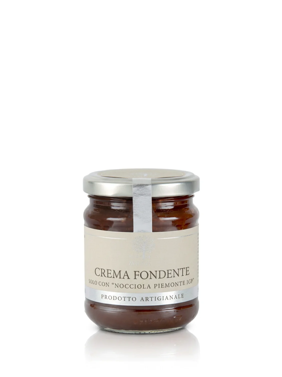 Piemonte hasselnøddespread med mørk chokolade, 180 g